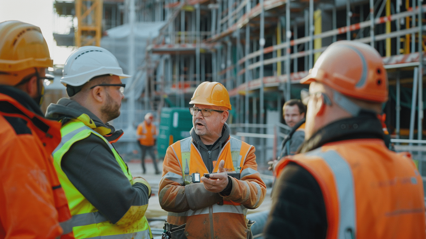 Site workers in a construction site | LetsBuild
