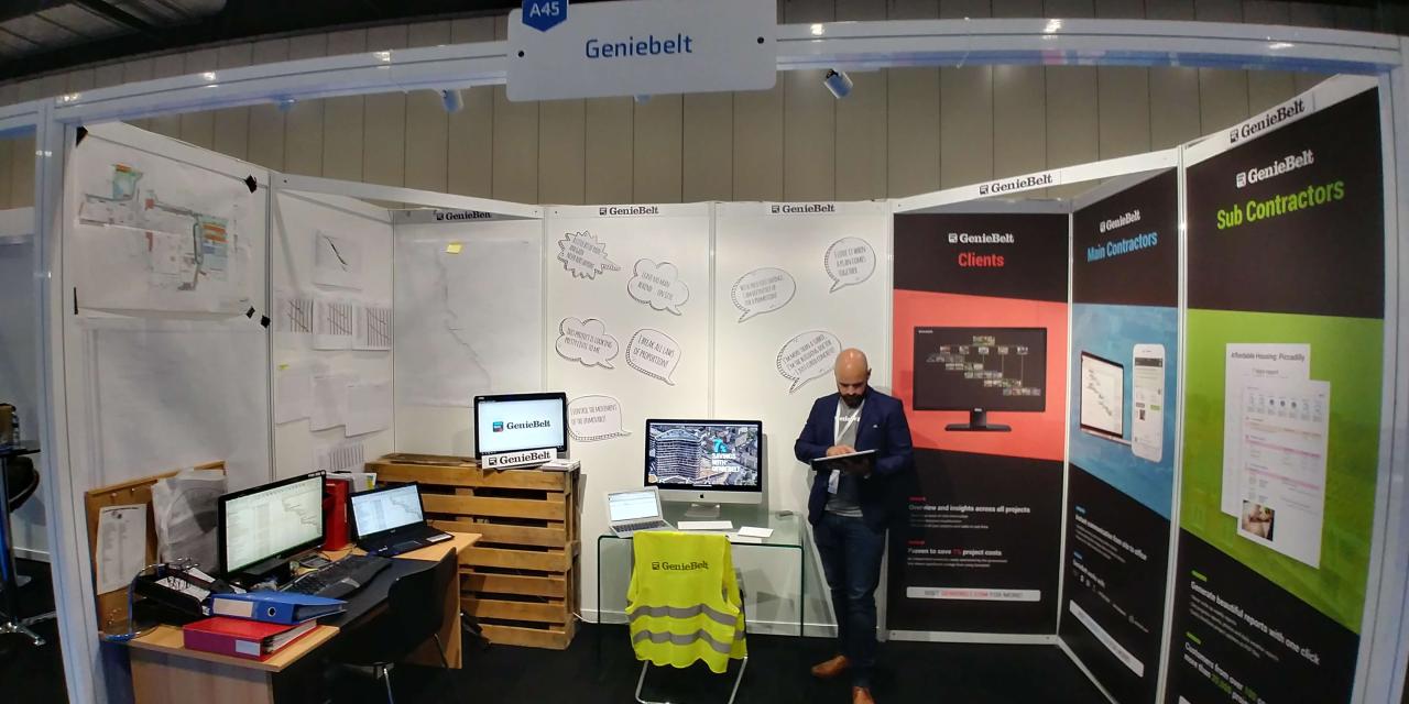 Digital Cosntruction Week stand