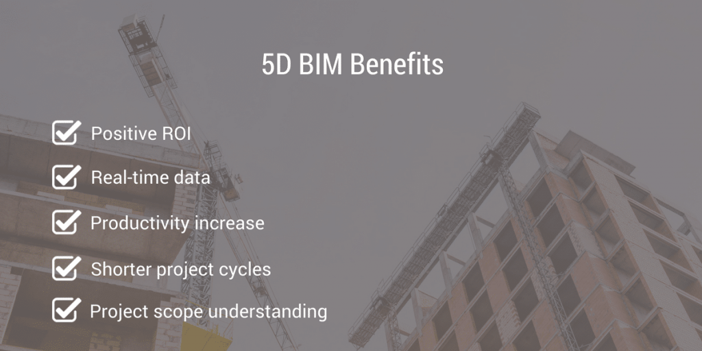 5D BIM benefits