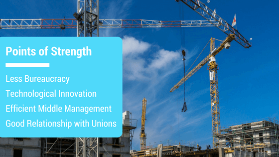 Australian Construction Points of Strength