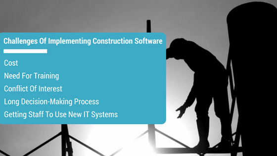Challenges in construction software implementation