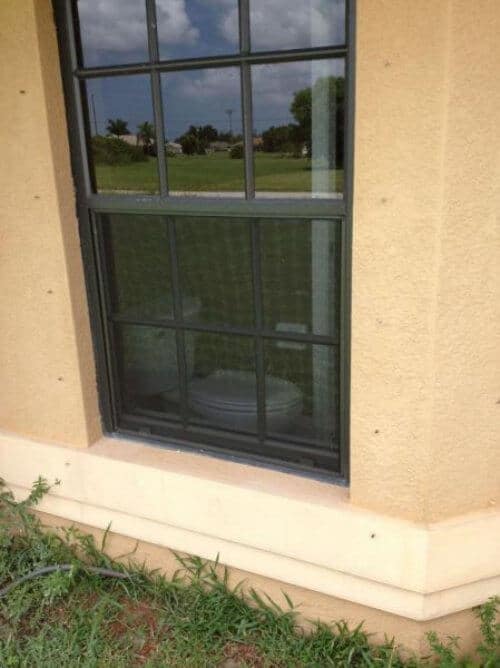 Construction fail - Window