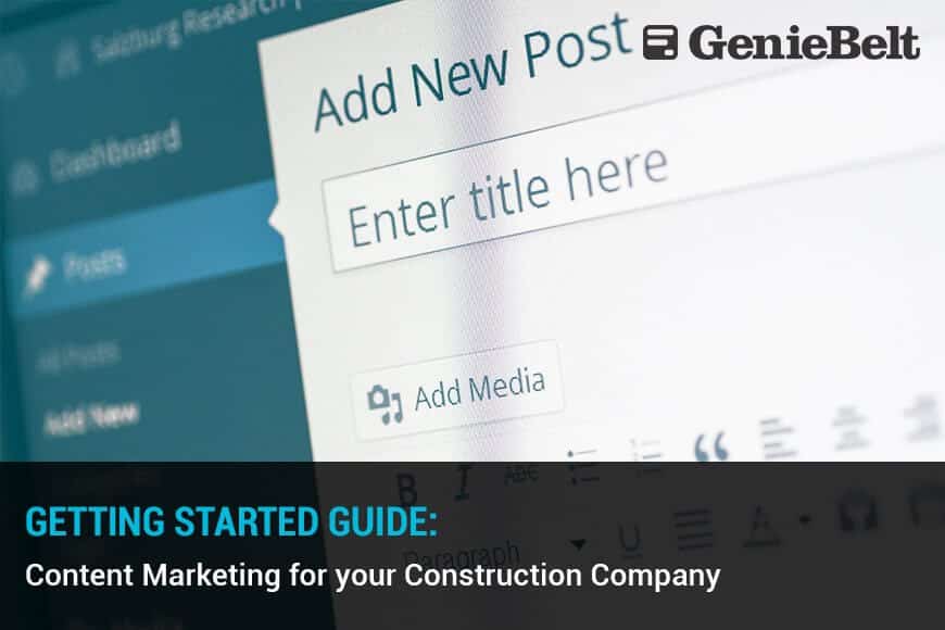 Content marketing for construction company